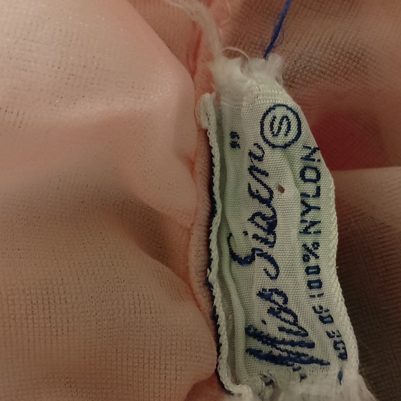 1950s '60s  sheer nylon vintage gown /robe - Picture 3 of 3